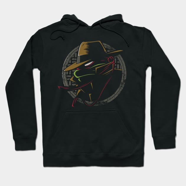 Undercover Ninja Raph Hoodie by hoborobo